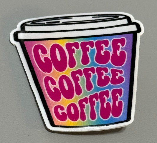 Coffee, Coffee, Coffee Pin