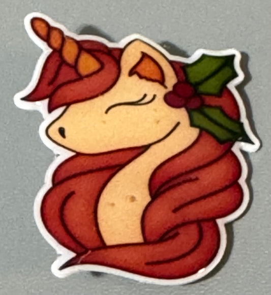 Christnas Unicorn Pin