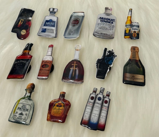 Alcohol Croc Charms Bundle 🍻 🍺 🍷