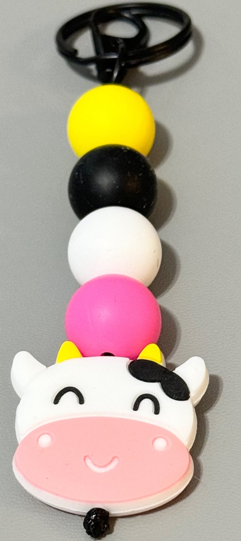 Silicone Beaded  Keychains