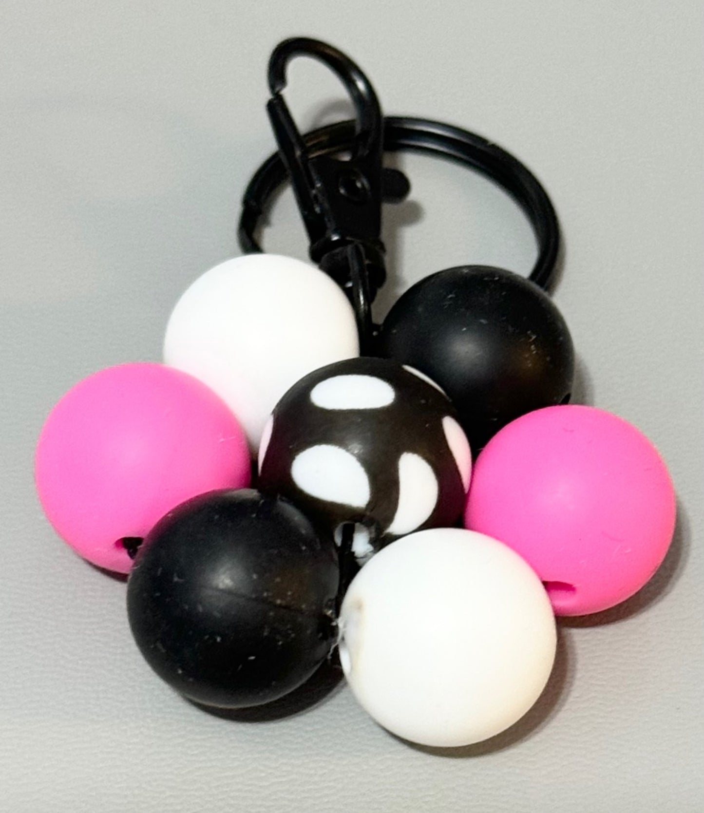 Silicone Beaded  Keychains