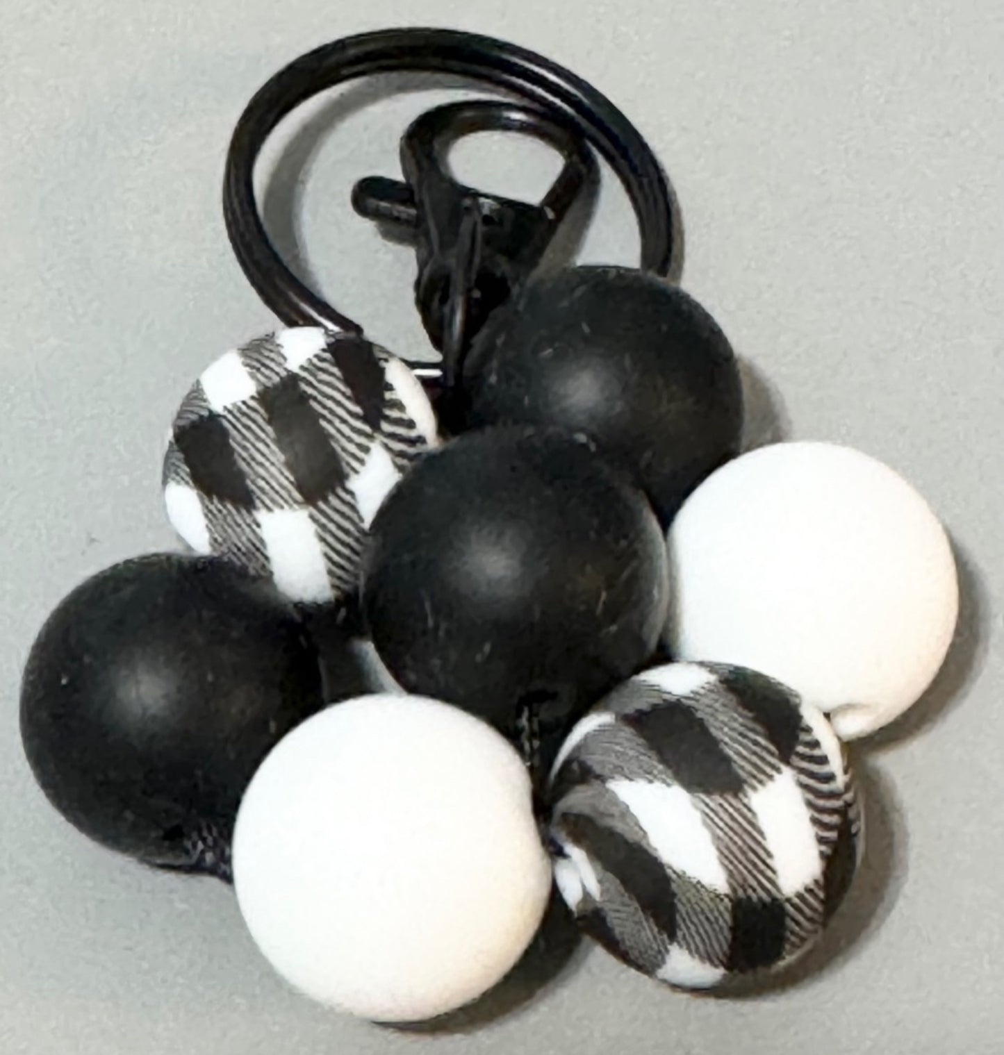 Silicone Beaded  Keychains