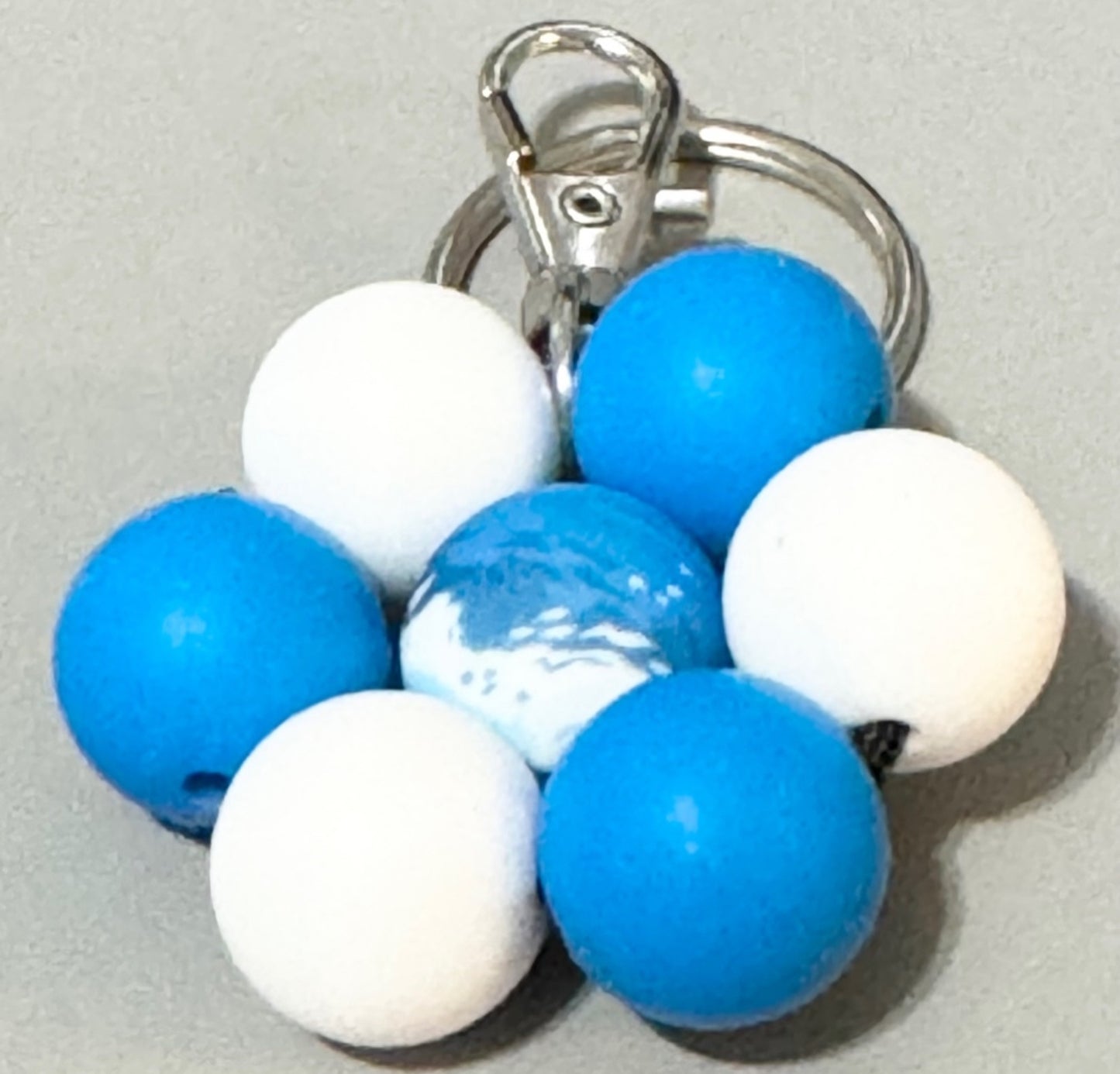 Silicone Beaded  Keychains
