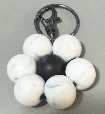 Silicone Beaded  Keychains