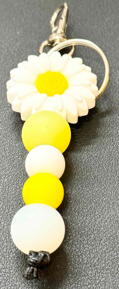 Silicone Beaded  Keychains