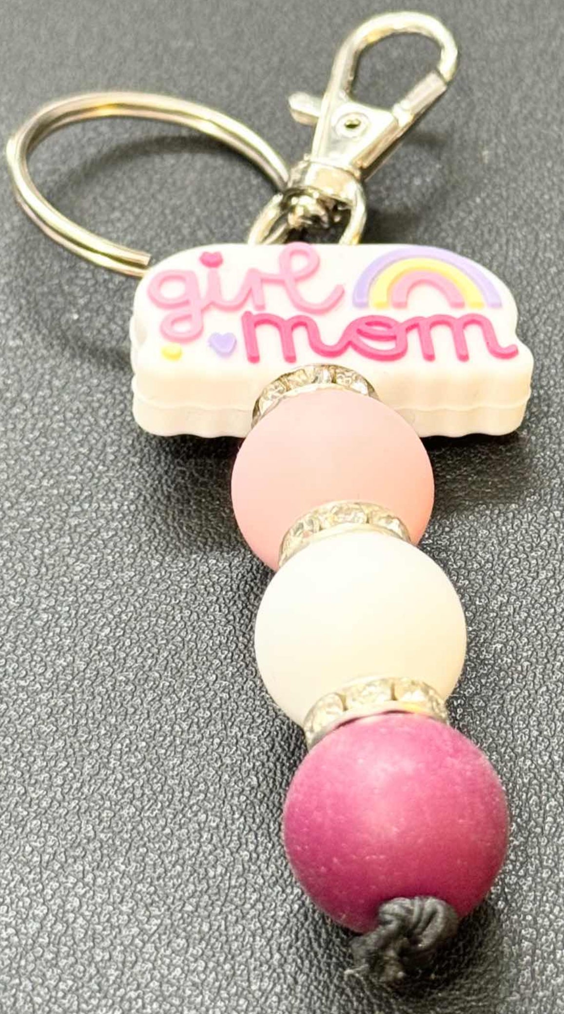 Silicone Beaded  Keychains