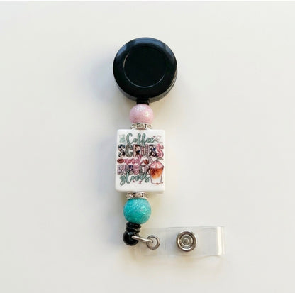Silicone Beaded Badge Reels