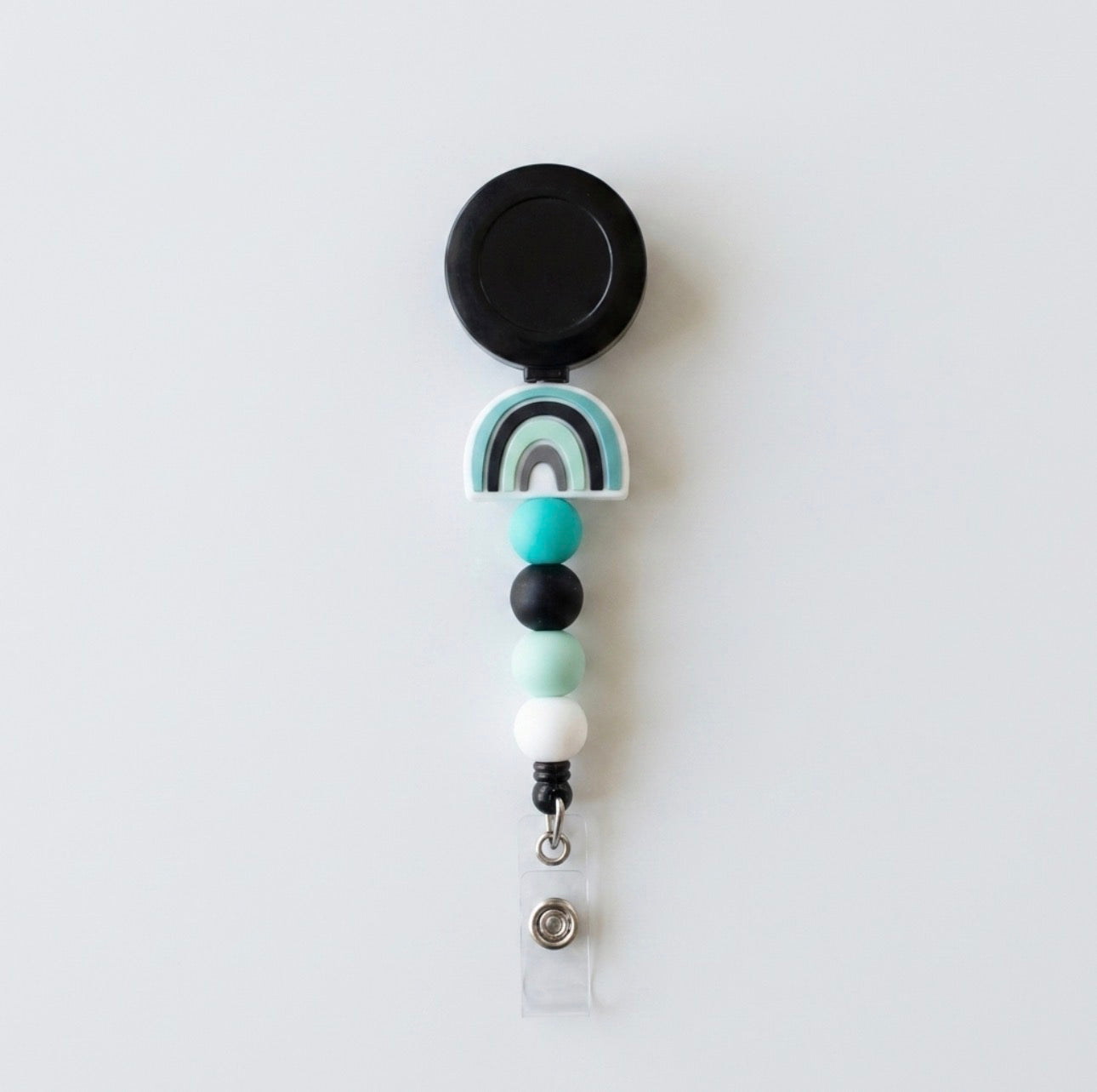 Silicone Beaded Badge Reels