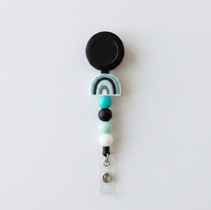Silicone Beaded Badge Reels