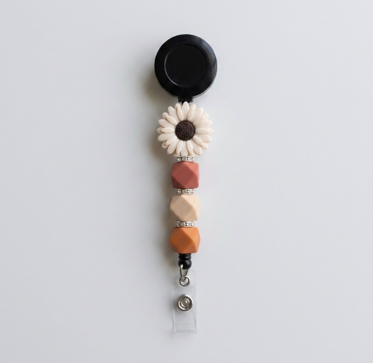 Silicone Beaded Badge Reels
