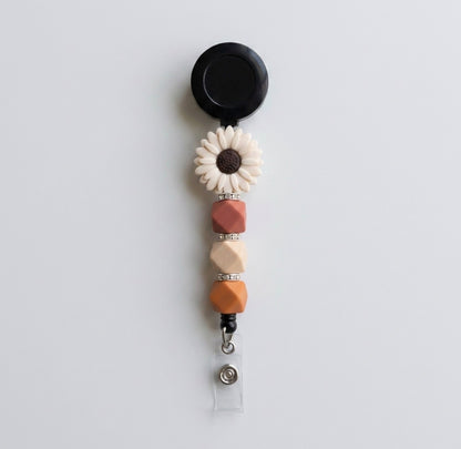Silicone Beaded Badge Reels