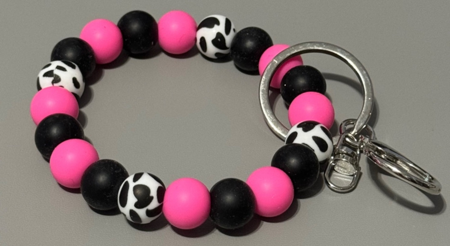 Pink & Black Cow